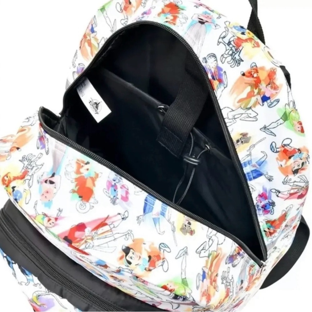Disney Ink and Paint Backpack featuring Brer Fox and Brer Rabbit on Front Pocket - Picture 5 of 6
